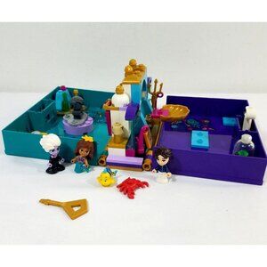LEGO Disney The Little Mermaid Story Book Ariel Prince Eric Sebastian